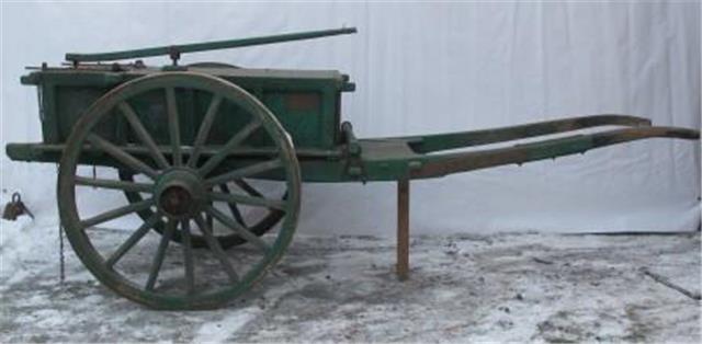Beerkar met vaste beerbak, Karrenmuseum Essen